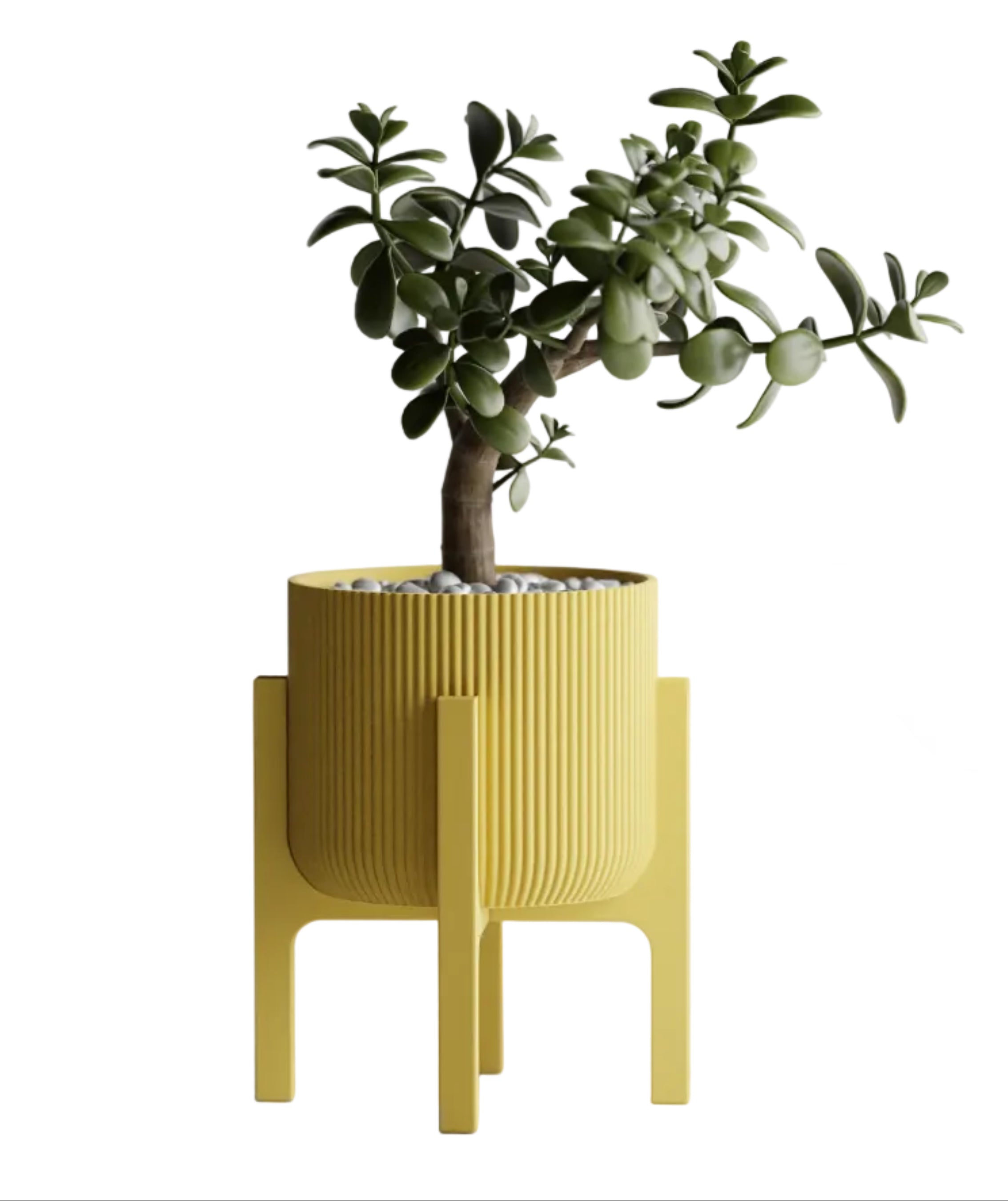 Plant Pot Elevare – Mid-Century Stand & Interchangeable Pot Set
