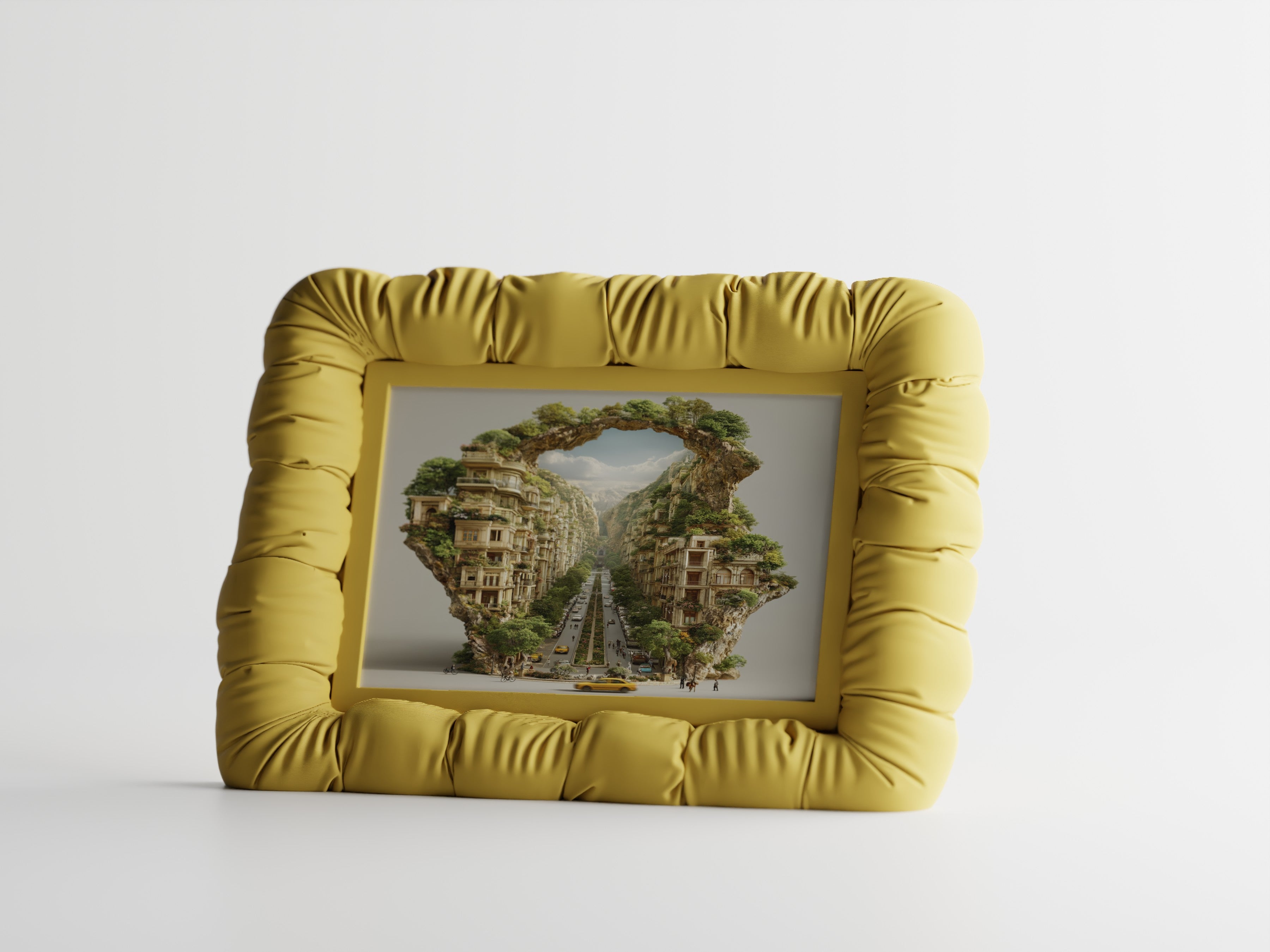 Velisse – Soft Sculptural Picture Frame | Fabric-Inspired Modern Photo Frame