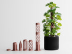 GrowPillar Modular Moss Pole – Stackable Climbing Plant Support for Monstera, Pothos & Philodendron | Small, Medium & Large | Made in Texas