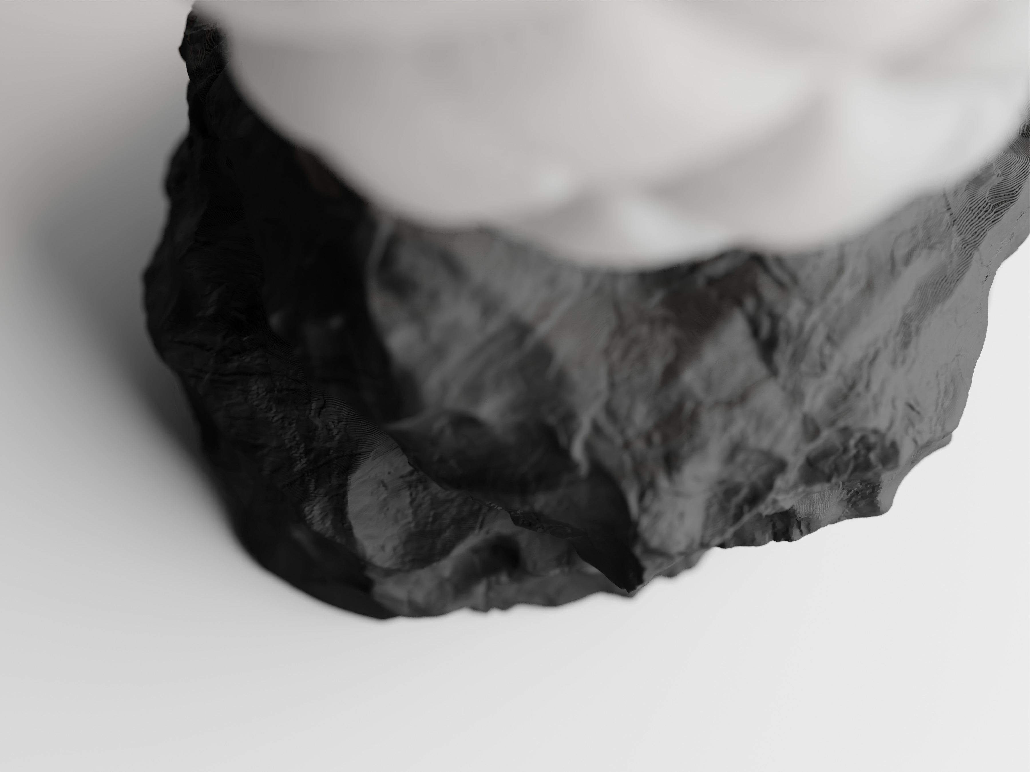 Boulderlit – Sculptural Table Lamp