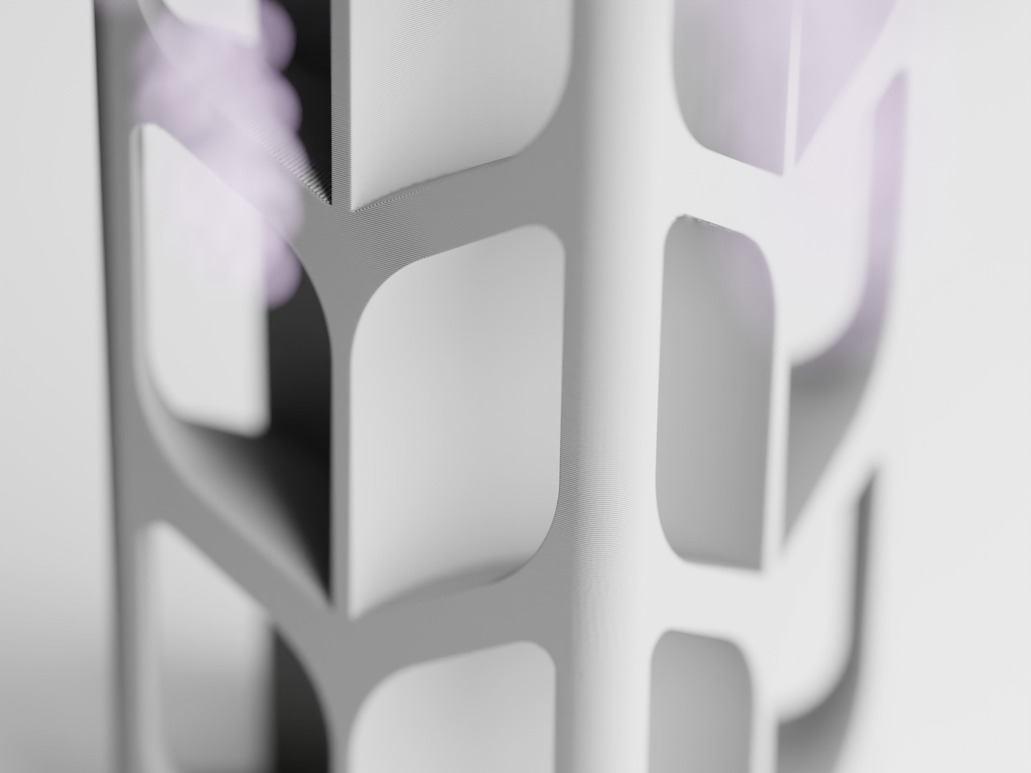 Folia – Leaf-Cutout Sculptural Vase