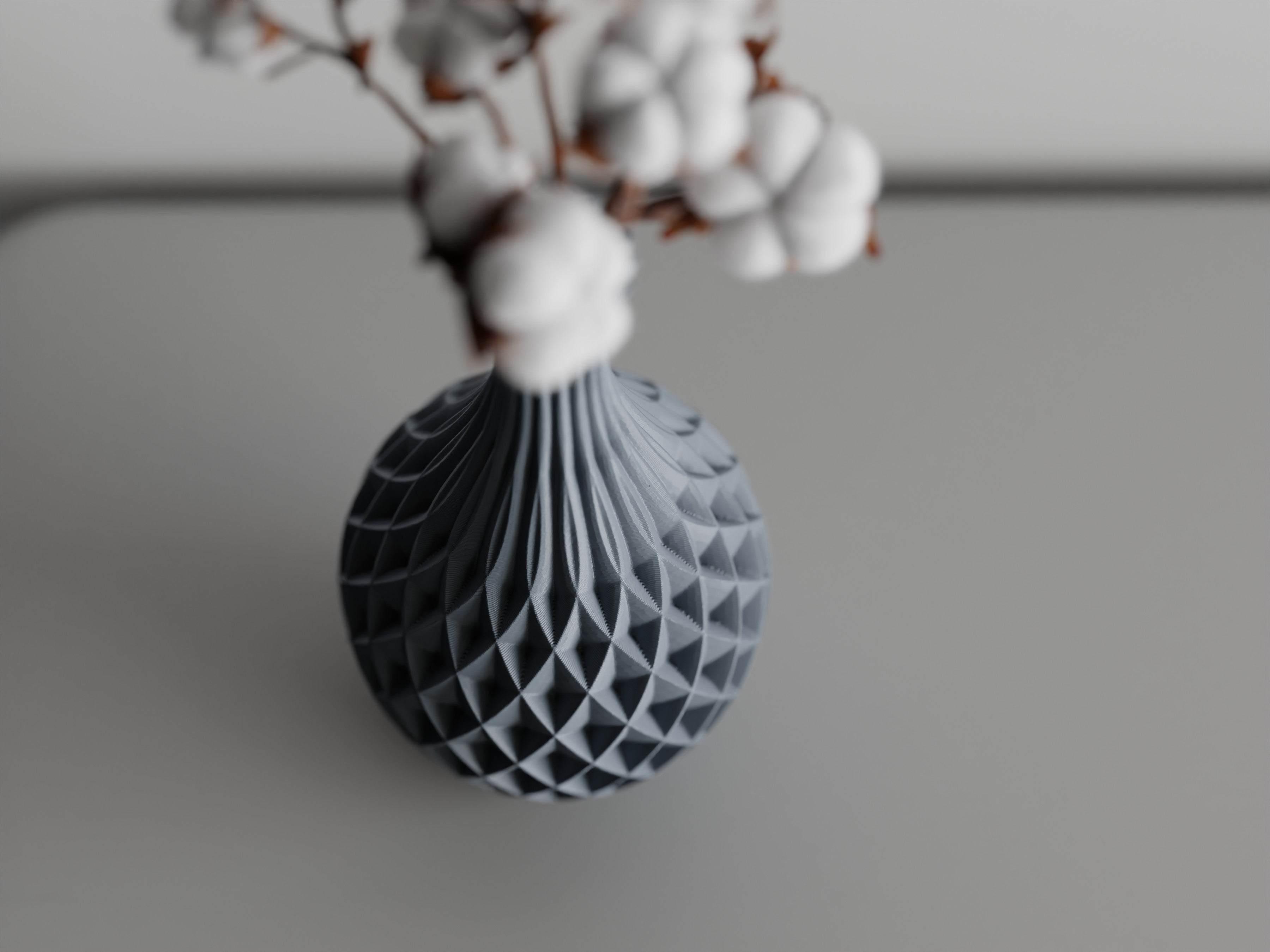 OrbisSpire Vase – Sculptural Spiral Design Planter