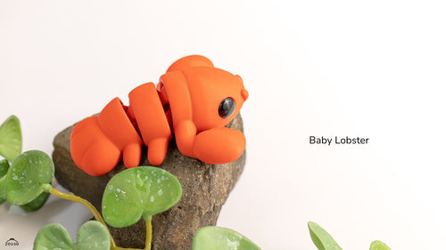Baby Lobster – Flexi Pocket Pet Toy