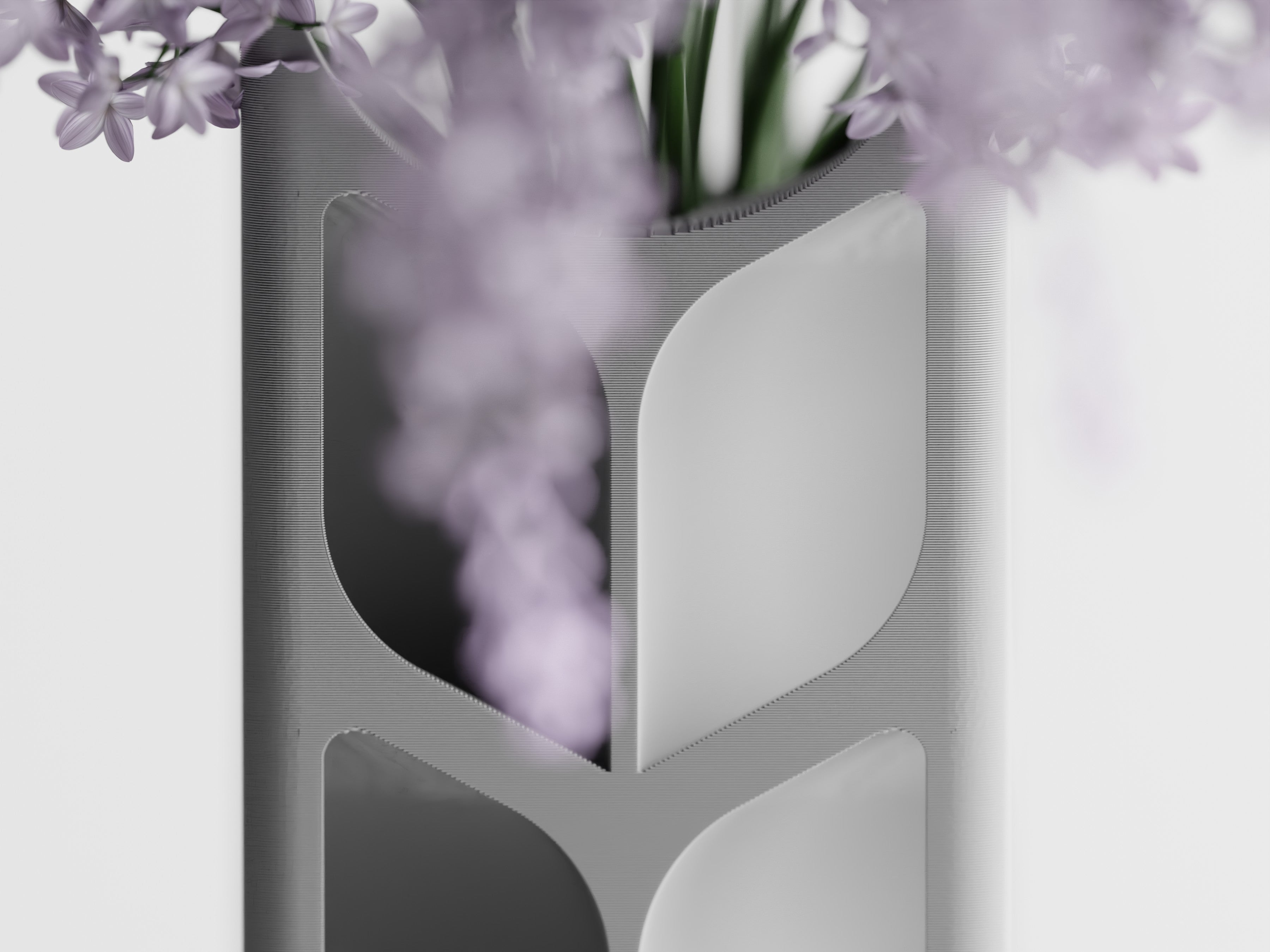 Folia – Leaf-Cutout Sculptural Vase