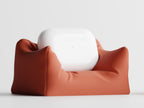 CushionCradle – Mini Couch Stand for AirPods Pro | 3D Printed Earbud Holder