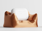 CushionCradle – Mini Couch Stand for AirPods Pro | 3D Printed Earbud Holder