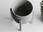 Plant Pot Elevare – Mid-Century Stand & Interchangeable Pot Set