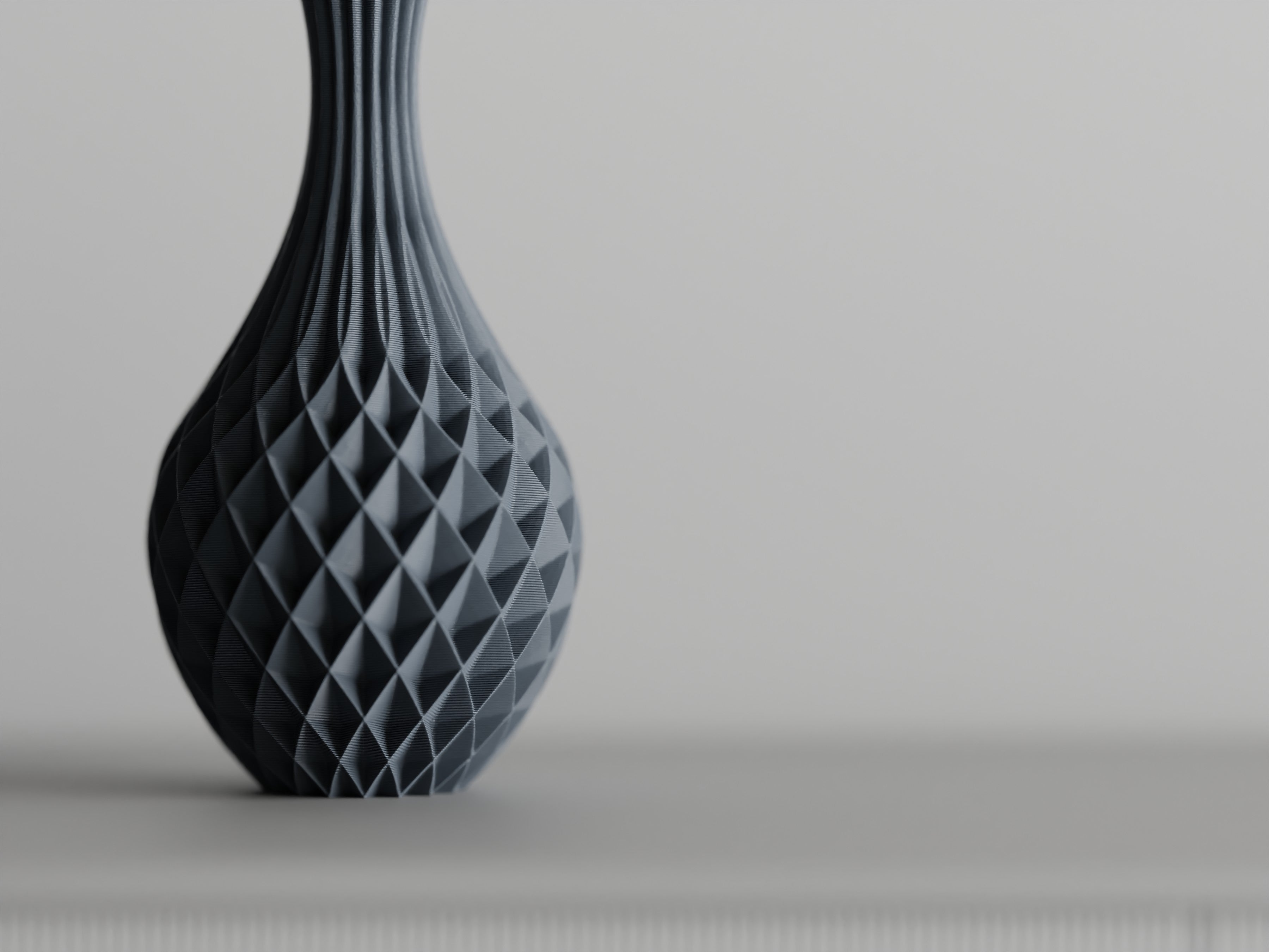 OrbisSpire Vase – Sculptural Spiral Design Planter