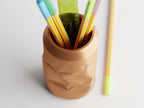 ScribbleCan – Crushed Soda Can Pen Holder | Unique Desk Organizer