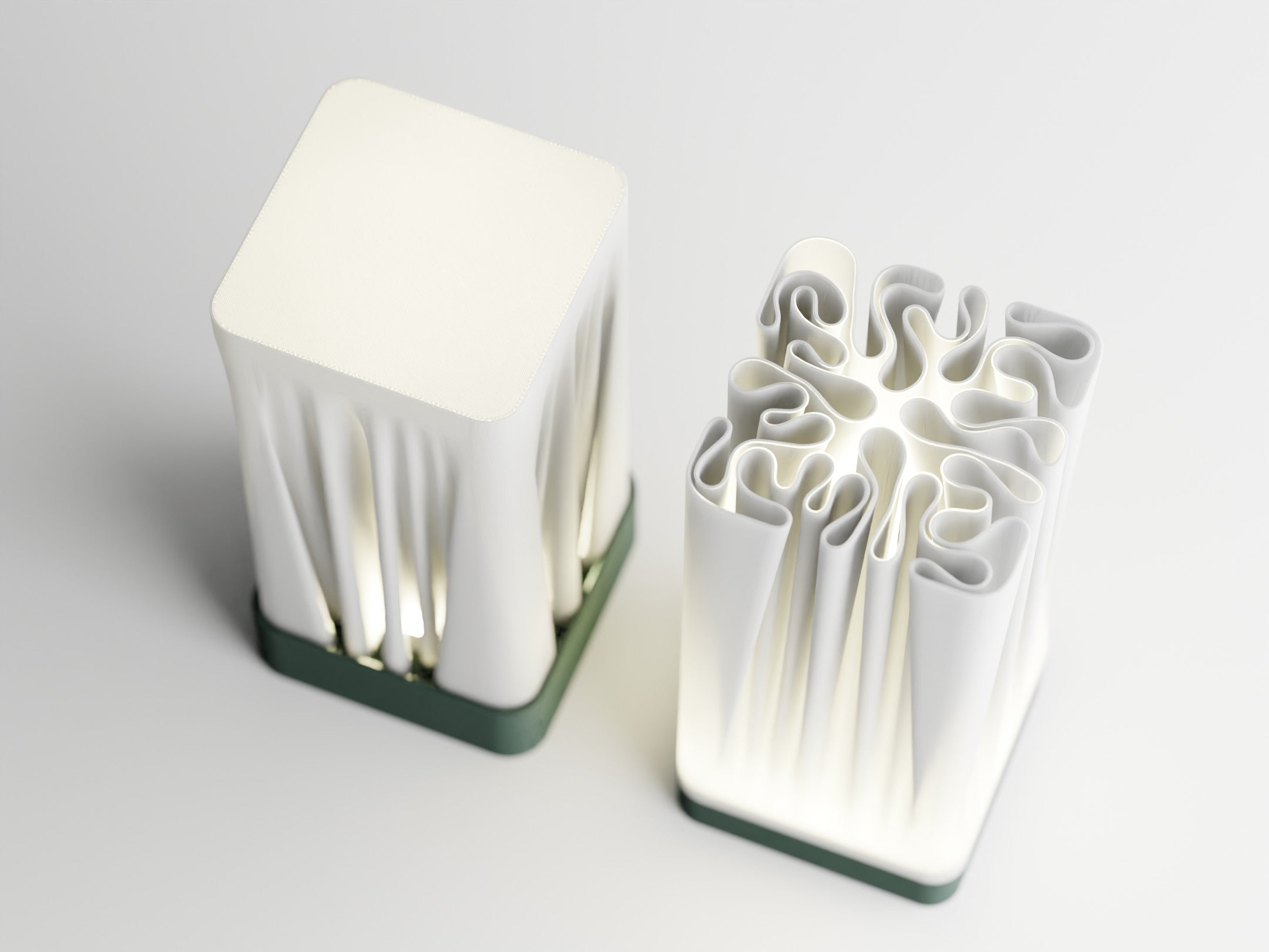 Altheon – Modern Sculptural Table Lamp (Standard or Reverse Shade)