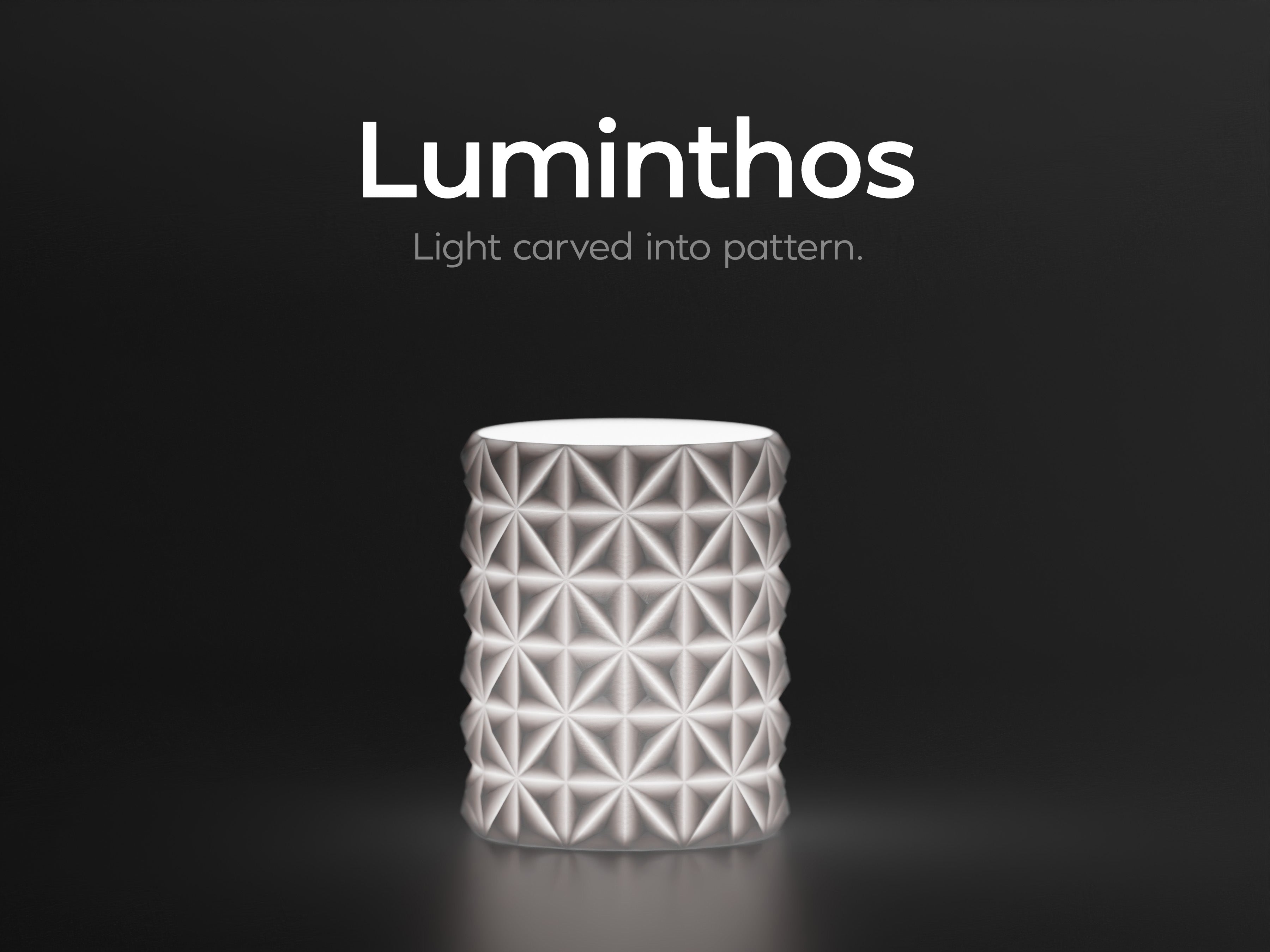Luminthos Sculptural LED Tealight Sleeve