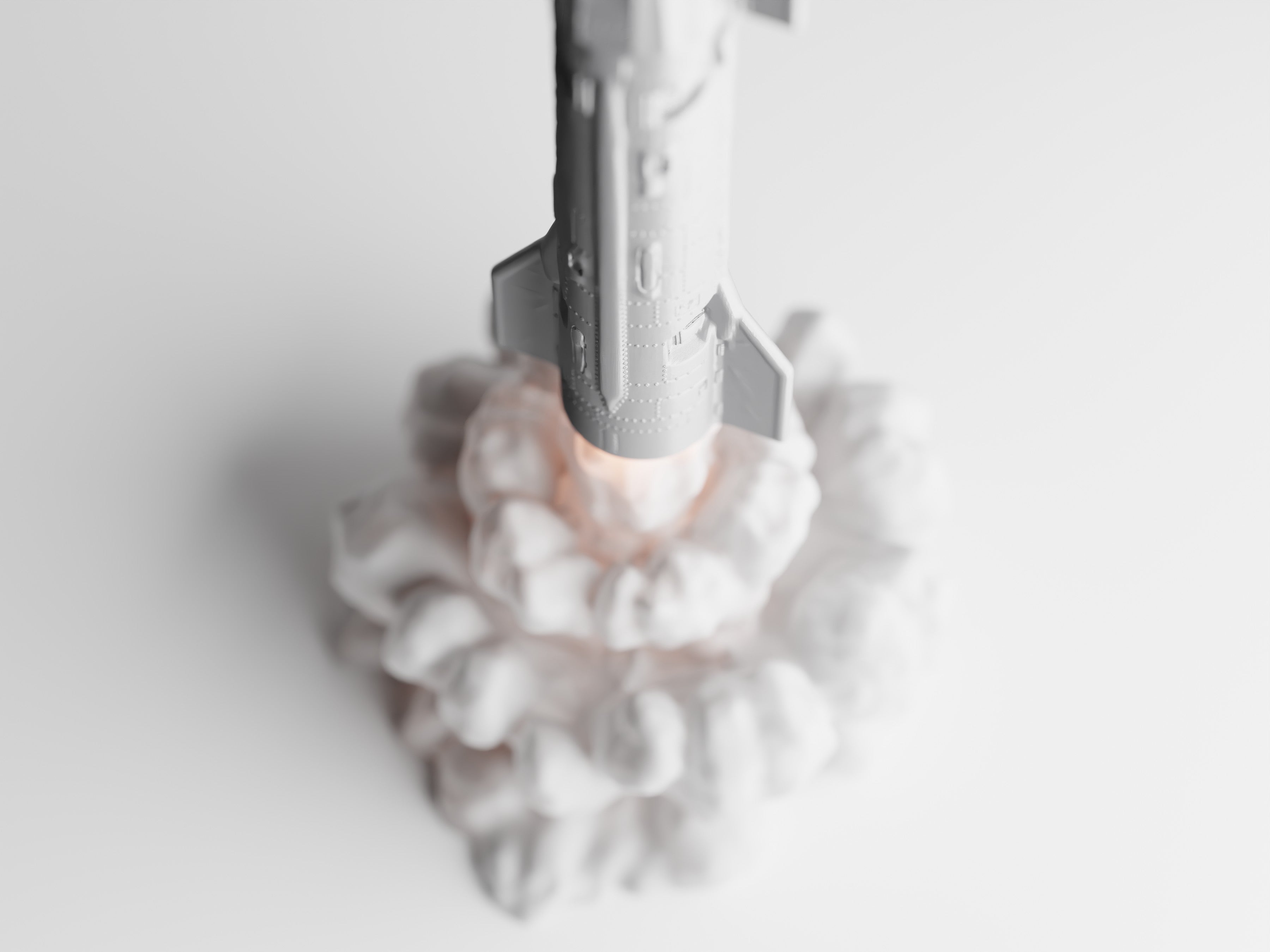 LiftOff – The Rocket Flame Lamp