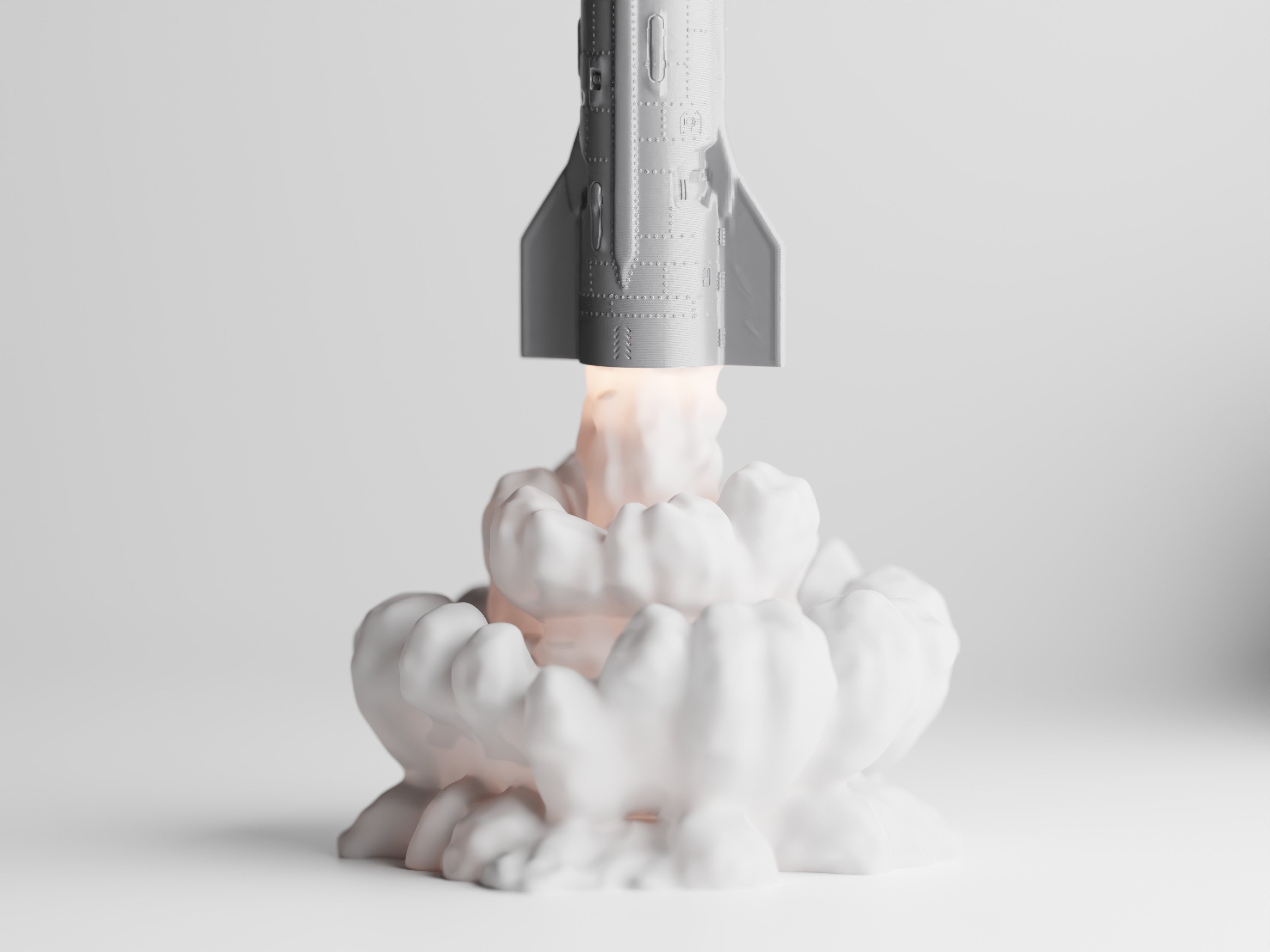 LiftOff – The Rocket Flame Lamp