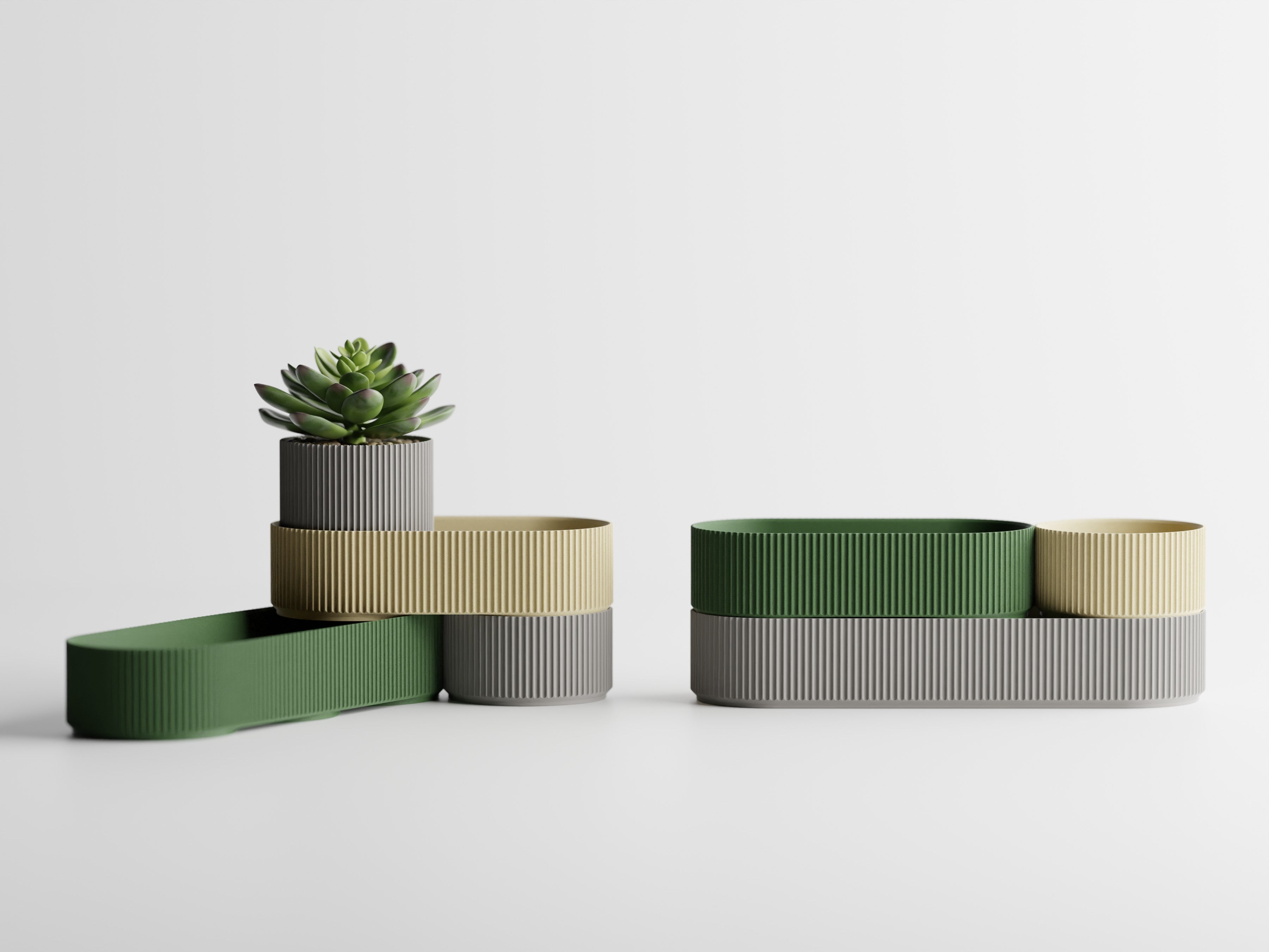 Loopra – Modular Round Container