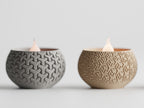 Geo Tealight Stand – 4 Unique Geometric Styles