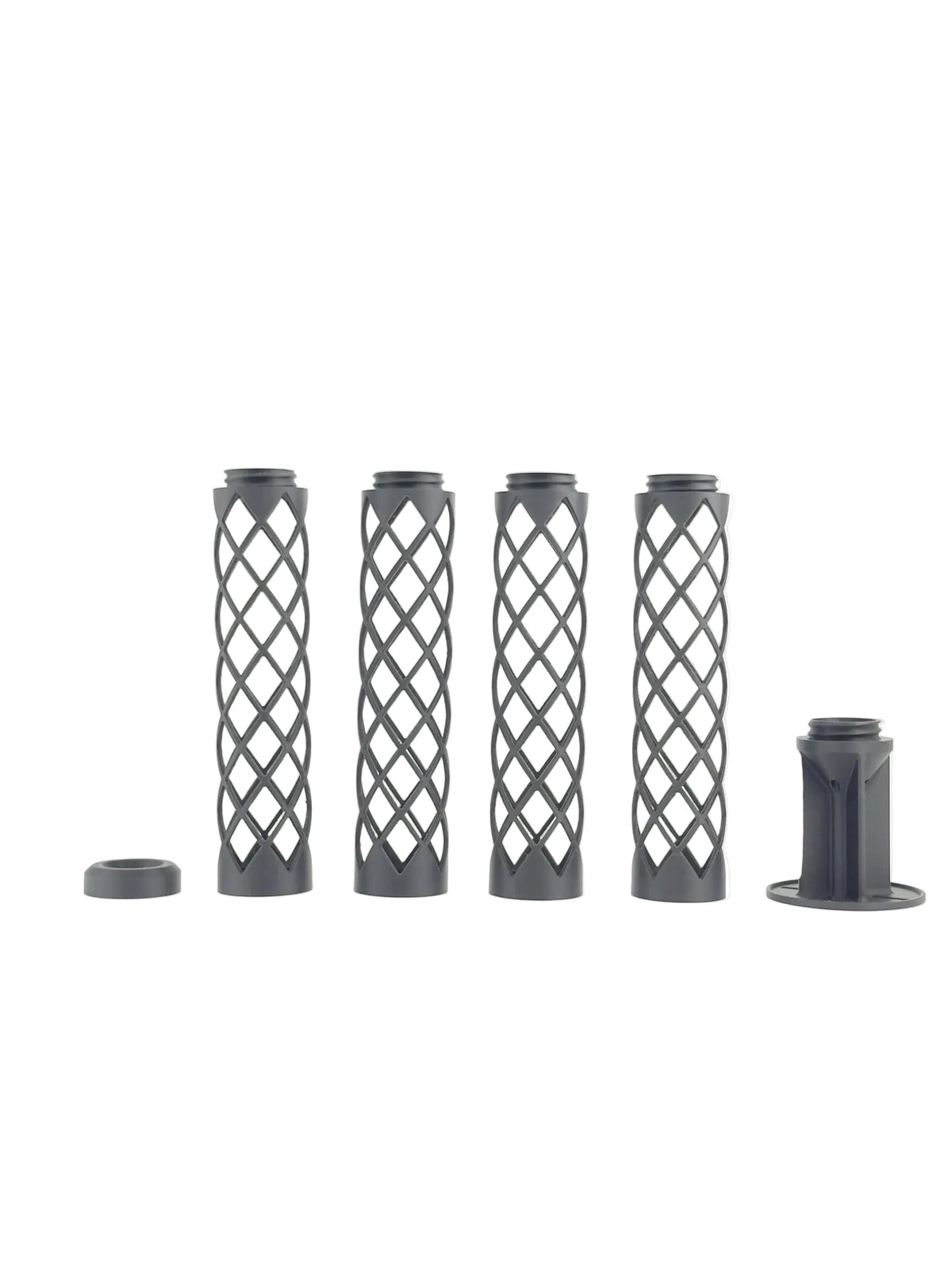 Medium GrowPillar moss pole support for Monstera and climbing houseplants 4 Pcs