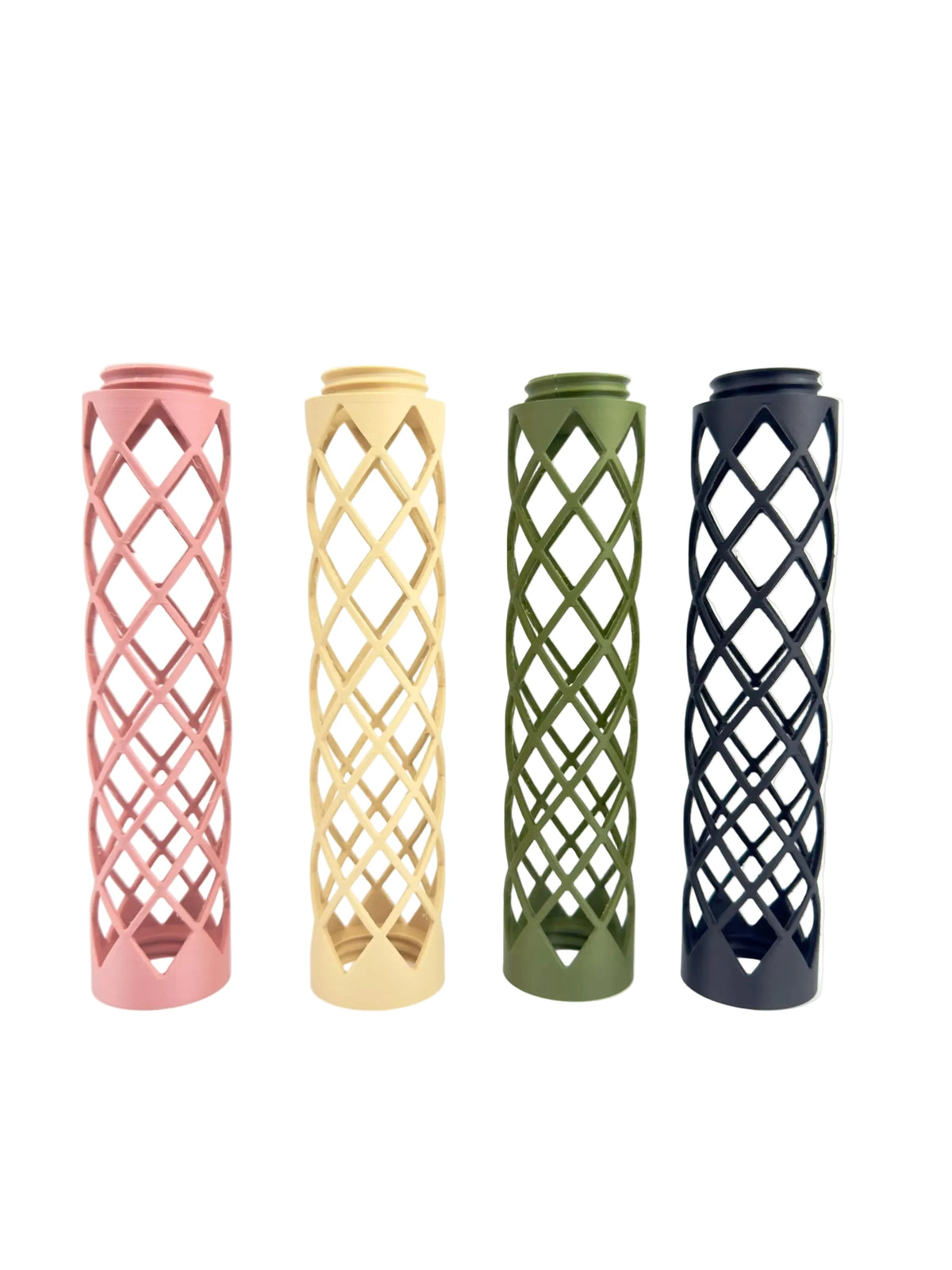 GrowPillar modular moss poles for climbing indoor plants in multiple colors 