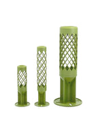 Small, medium and large GrowPillar moss pole size options for houseplants